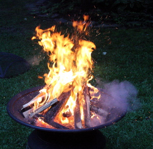 Firecrackers popping