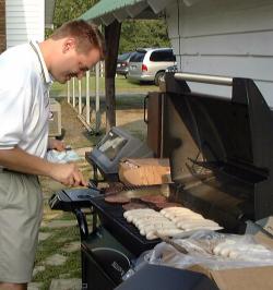 John at the grill