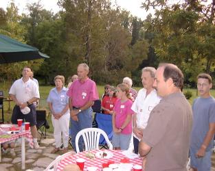 Singing the National Hymn
