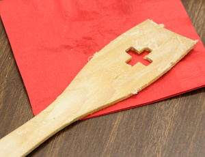 Fondue paddle