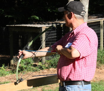 Ted shooting from the hip